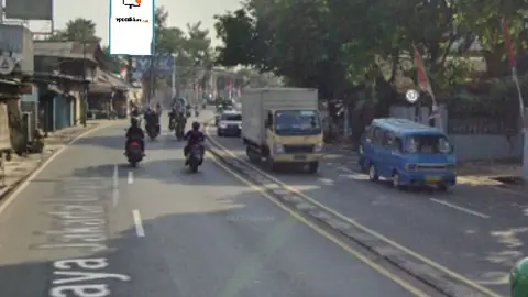 Billboard 10 × 5 m di Jl. Raya Bogor KM-27 (Area Perbatasan Depok dan Jakarta, Arah Jakarta), Jawa Barat