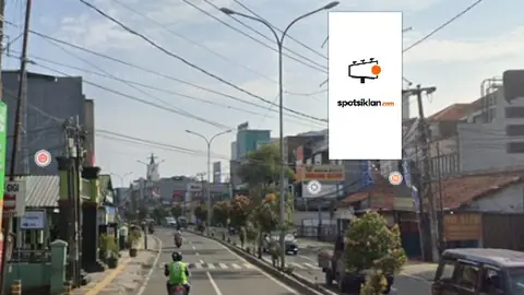 Billboard 10 × 5 m di Jl. Kartini (Depan RM Saiyo), Depok, Jawa Barat