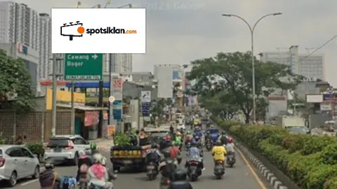 Billboard 10 × 5 m di Jl. Margonda (Arah Depok Town Square), Jawa Barat