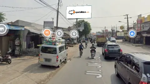 Baliho 4 × 6 m di Jl. Raya Parung - Ciputat (Dari Ciputat Menuju Sawangan), Depok, Jawa Barat
