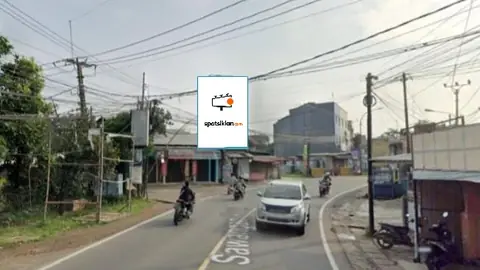 Baliho 4 × 6 m di Jl. Raya Muchtar - Sebelum RSUD Kota Depok (Dari Jl. Mc Donald Bojong Sari menuju Kota Depok/Kantor Walikota Depok), Jawa Barat