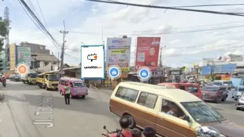 Baliho 4 × 6 m di Jl. Tole Iskandae 30-28 (Arah Menuju Pizza Hut), Depok, Jawa Barat