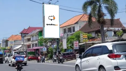Billboard 8 × 4 m di Jl. Gatot Subrato Barat 340-332 (Arah Seminyak dari Gatsu Timur, Hadap Timur), Denpasar, Bali
