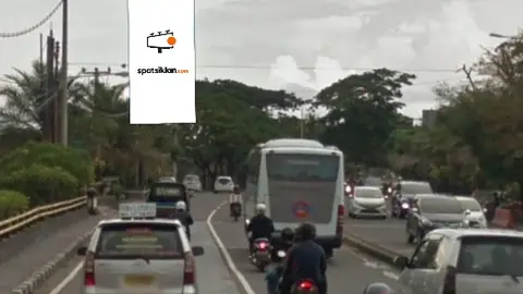 Billboard 12 × 6 m di Jl. Bypass Ngurah Rai (Dari Arah kuta), Denpasar, Bali