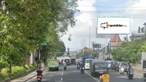 Billboard 5 × 10 m di Jl. Cokroaminoto (Depan SMK Negeri 1 Denpasar), Bali