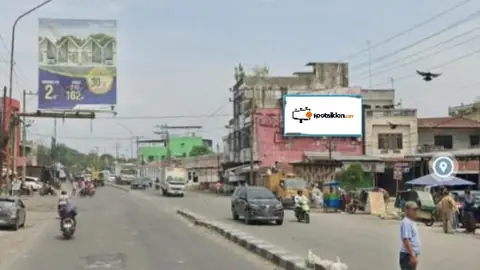 Billboard 8 × 4 m di Jl. Gatot Subroto (Dekat Sang Surya Photo dan Arah Keluar Kota Medan), Deli Serdang, Sumatera Utara
