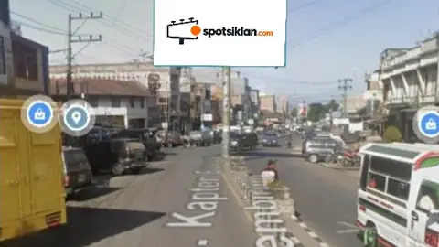 Billboard 8 × 4 m di Jl. Kapten Bangsi Sembiring Kabanjahe (Arah dari Kota Cane), Deli Serdang, Sumatera Utara