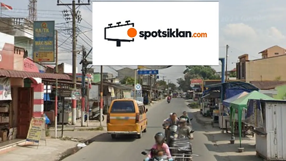 Billboard 4 × 8 m di Jl. Flamboyan Raya (Menuju Medan), Deli Serdang, Sumatera Utara