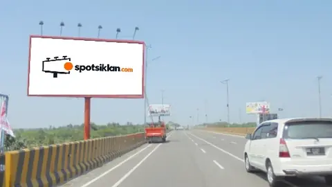 Billboard 6 × 12 m di Jl. Arteri Kualanamu (Arah ke Bandara), Deli Serdang, Sumatera Utara
