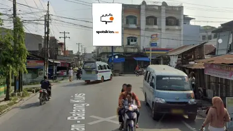 Baliho 4 × 6 m di Jl. Utama Batang Kuis (Depan Indomaret, Stasiun Batang Kuis), Deli Serdang, Sumatera Utara