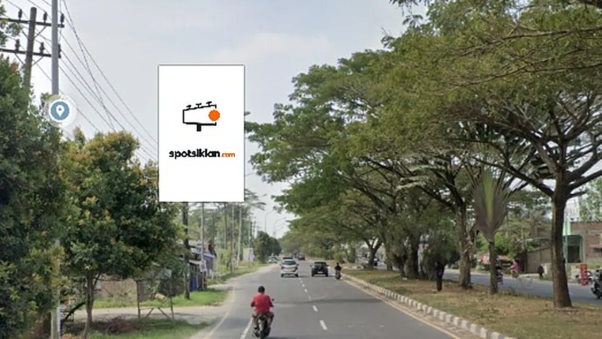 Baliho 4 × 6 m di Jl. Sultan Serdang (Menuju Stadion Madya), Deli Serdang, Sumatera Utara