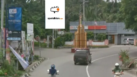 Baliho 4 × 6 m di Jl. Wolter Monginsidi (Area Depan Kantor BNI Bambu Enrekang), Sulawesi Selatan