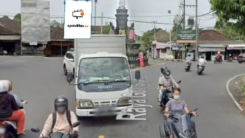 Baliho 6 × 4 m di Jl. Raya Goa Gajah (Area Arce Catur Muke), Gianyar, Bali