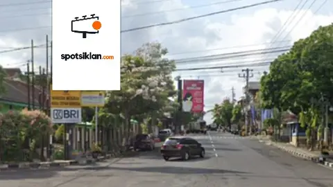 Baliho 4 × 6 m di Jl. Brigjen Katamso (Dari Alun-Alun Wonosari), Gunung Kidul, DI Yogyakarta