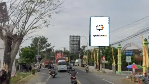 Baliho 6 × 4 m di Jl. Jogja - Wonosari (Arah dari Wonosari menuju Jogja), Gunung Kidul, DI Yogyakarta