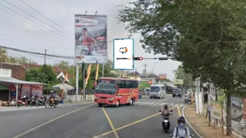 Baliho 6 × 4 m di Jl. Jogja - Wonosari (Arah dari Jogja menuju Wonosari), Gunung Kidul (unit 1), DI Yogyakarta