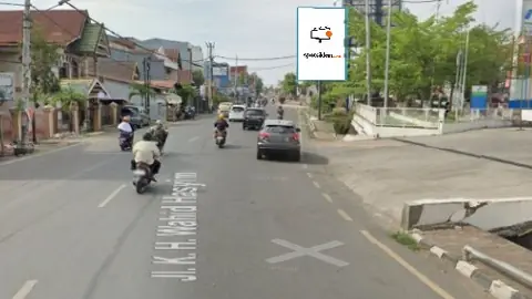 Baliho 4 × 6 m di Jl. KH Wahid Hasyim (Dari Taman Segitiga Sultan Hasanuddin Berkuda Arah ke Makassar), Gowa, Sulawesi Selatan