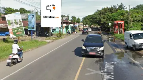 Baliho 4 × 6 m di Jl. Poros Limbung (Depan Pasar Limbung, Arah Makassar), Gowa, Sulawesi Selatan