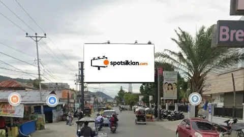 Billboard 10 × 5 m di Jl. Sultan Botutihe (Dari Citimall Gorontalo)