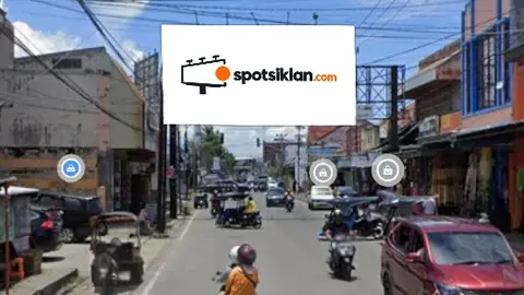 Bando Jalan 10 × 5 m di Jl. Sultan Botutihe (Menuju Citimall Gorontalo)