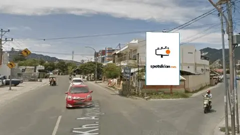 Baliho 6 × 4 m di Jl. HB Yasin (Pertigaan Jl. Manggis), Gorontalo