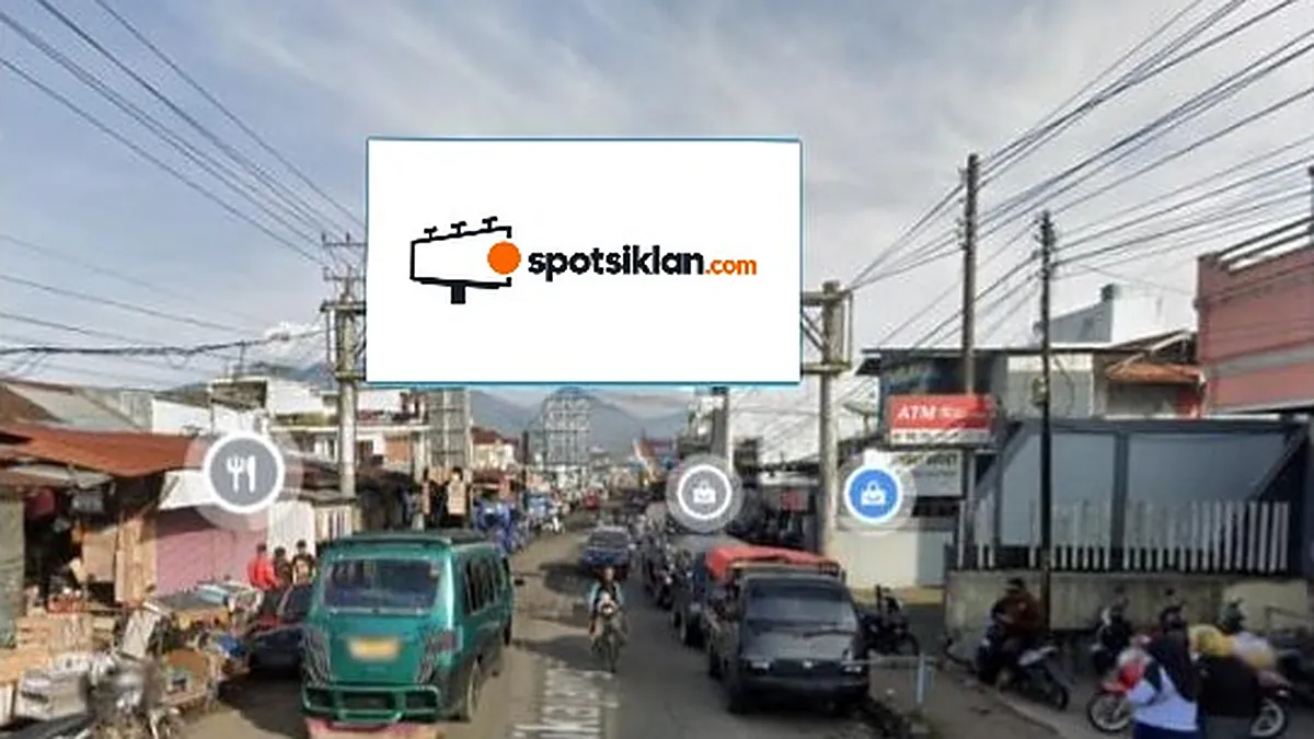 Bando Jalan 10 × 5 m di Jl. Cikajang (Dari Cikajang menuju Garut Kota), Jawa Barat
