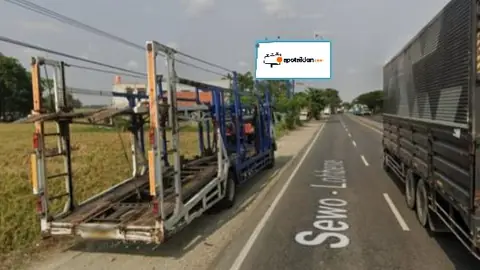 Billboard 6 × 12 m di Jl. Raya Lohbener (Setelah SMK Ma'Arif Langut Lohbener), Indramayu, Jawa Barat