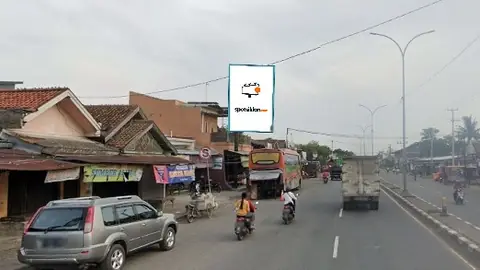 Baliho 6 × 4 m di Jl. Bypass Widasari (Dekat Area Taman Lampu Merah Widyasari), Indramayu, Jawa Barat