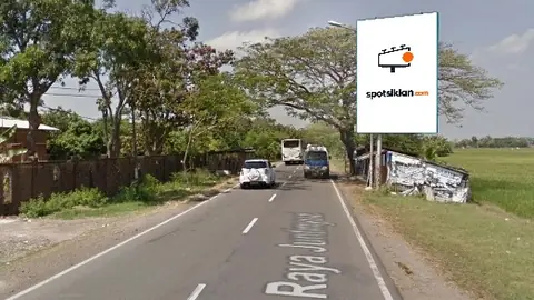 Baliho 6 × 4 m di Jl. Raya Cirebon - Indramayu (Arah Indramayu menuju Cirebon), Jawa Barat