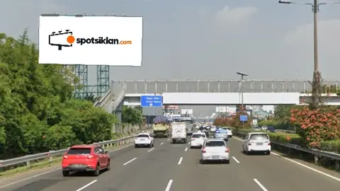 Billboard 8 × 16 m di Jl. Tol Airport Prof. Sedyatmo (Dari Jakarta Menuju Bandara), Jakarta Barat, DKI Jakarta