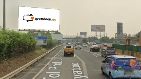 Billboard 8 × 16 m di Jl. Tol Airport Prof. Sedyatmo KM 30+900B (Dari Bandara ke Jakarta), Jakarta Barat, DKI Jakarta