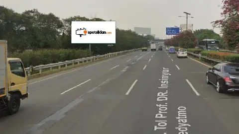 Billboard 5 × 10 m di Jl. Tol Sedyatmo KM.30+240A (Menuju Airport, Pergudangan, Kawasan PIK, Kawasan Sentra Bisnis), Jakarta Barat, DKI Jakarta