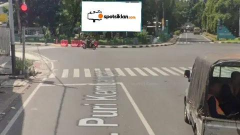 Billboard 4 × 8 m di Jl. Puri Kembangan (Dari Puri Kembangan menuju Srengseng Sawah/Lippo Puri), Jakarta Barat, DKI Jakarta
