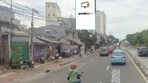 Billboard 6 × 12 m di Jl. Jembatan Dua (Dari Latumenten Menuju Pluit), Jakarta Barat, DKI Jakarta