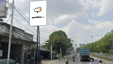 Baliho 6 × 4 m di Jl. Raya Daan Mogot (Arah menuju ITC ROXY Mas), Jakarta Barat, DKI Jakarta