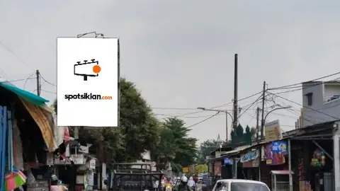 Baliho 4 × 6 m di Jl. Meruya Utara (Arah ke Utara), Jakarta Barat, DKI Jakarta