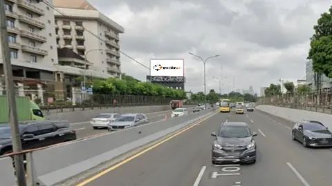 Videotron 9 × 18 m di Jl. Arjuna Selatan (menuju Tangerang), Jakarta Barat, DKI Jakarta