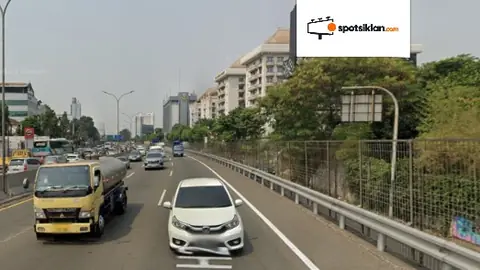 Videotron 10 × 20 m di Jl. Arjuna Selatan (menuju Semanggi), Jakarta Barat, DKI Jakarta