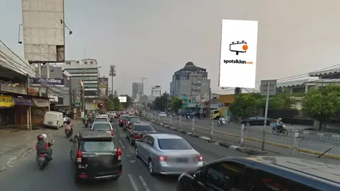 Billboard 6 × 12 m di Jl. Warung Jati Barat, Jakarta Selatan, DKI Jakarta