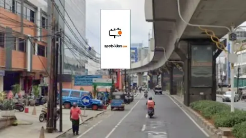 Billboard 6 × 12 m di Jl. RS. Fatmawati Raya (depan Pasar Cipete), Jakarta Selatan, DKI Jakarta