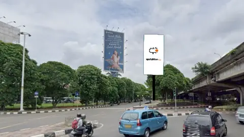 Billboard 8 × 16 m di Jl. RA Kartini (Fatmawati menuju Lebak Bulus), Jakarta Selatan, DKI Jakarta
