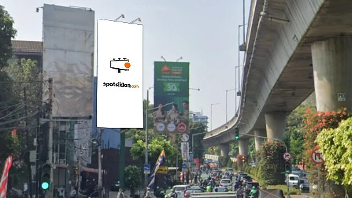 Billboard 10 × 5 m di Jl. Prapanca Raya (Dekat Kantor Walkot Jaksel), Jakarta Selatan, DKI Jakarta