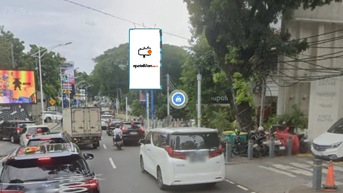 Billboard 5 × 10 m di Dari Arah Jl. Senopati menuju Jl. Suryo, Jakarta Selatan (unit 2), DKI Jakarta