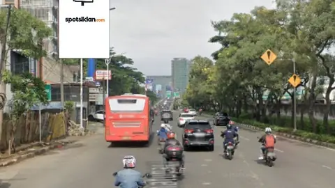 Billboard 16 × 8 m di Jl. TB Simatupang (dari Arah Pasar Rebo Menuju Pondok Indah), Jakarta Selatan, DKI Jakarta