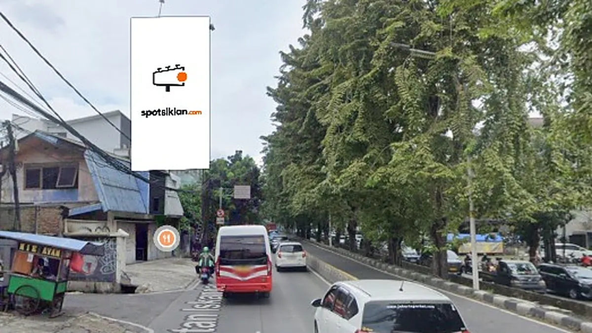 Billboard 10 × 5 m di Jl. Sultan Iskandar Muda (Kebayoran Lama Ke Pondok Indah), Jakarta Selatan, DKI Jakarta