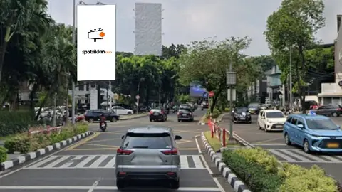 Billboard 10 × 5 m di Jl. Tulodong Bawah (Dari SCBD Menuju Senopati), Jakarta Selatan, DKI Jakarta