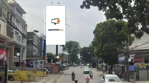 Billboard 12 × 6 m di Jl. Radio Dalam Raya (Bengkel Auto Lite), Jakarta Selatan, DKI Jakarta