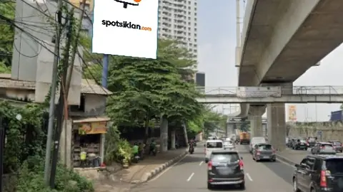 Baliho 6 × 4 m di Jl. T.B Simatupang (Arah menuju lebak bulus / pondok indah), Jakarta Selatan, DKI Jakarta
