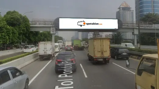 JPO 20 × 3,5 m di Jl. TB Simatupang (Area Tol JORR dari TMII/Bekasi ke Fatmawati), Jakarta Selatan, DKI Jakarta
