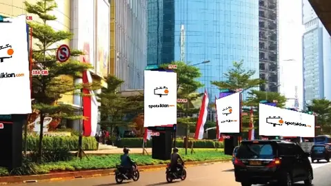 Videotron 1,9 × 3,8 m di Jl. Prof. DR. Satrio (Depan Ciputra World 1), Jakarta Selatan, DKI Jakarta